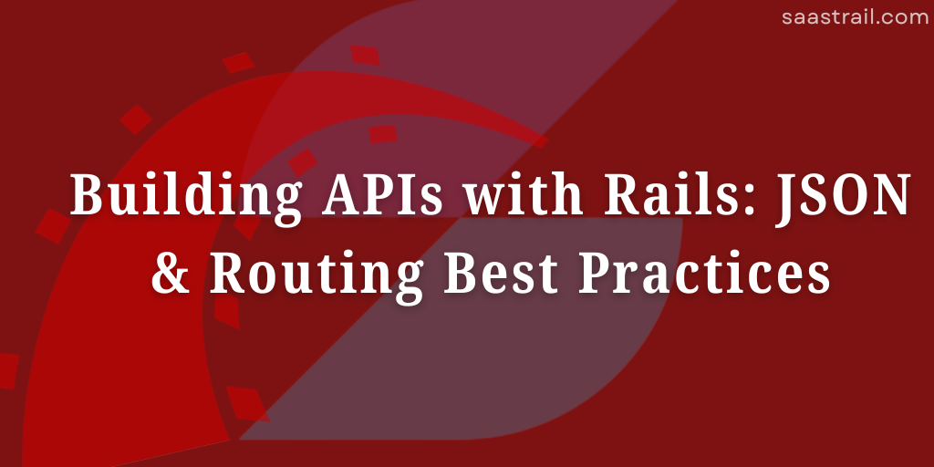 Rails API project structure example